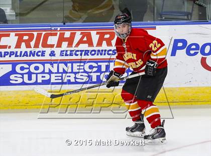 Thumbnail 2 in Notre Dame Catholic vs. Bergen Catholic (Notre Dame New Year's Invitational Semifinal) photogallery.