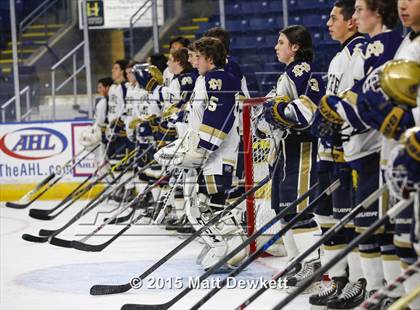 Thumbnail 3 in Notre Dame Catholic vs. Bergen Catholic (Notre Dame New Year's Invitational Semifinal) photogallery.
