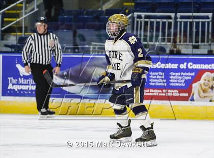 Thumbnail 1 in Notre Dame Catholic vs. Bergen Catholic (Notre Dame New Year's Invitational Semifinal) photogallery.