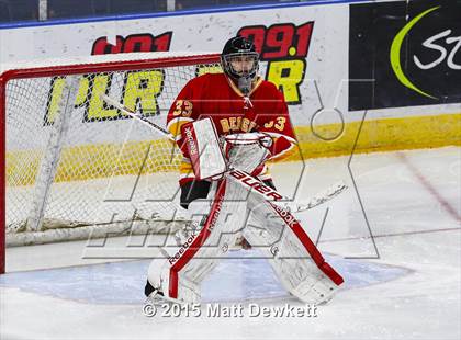 Thumbnail 1 in Notre Dame Catholic vs. Bergen Catholic (Notre Dame New Year's Invitational Semifinal) photogallery.