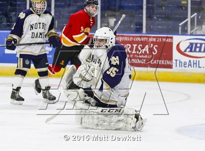 Thumbnail 3 in Notre Dame Catholic vs. Bergen Catholic (Notre Dame New Year's Invitational Semifinal) photogallery.