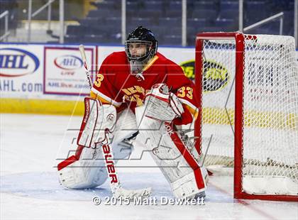 Thumbnail 1 in Notre Dame Catholic vs. Bergen Catholic (Notre Dame New Year's Invitational Semifinal) photogallery.