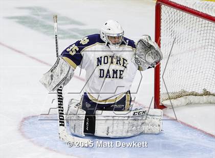 Thumbnail 2 in Notre Dame Catholic vs. Bergen Catholic (Notre Dame New Year's Invitational Semifinal) photogallery.