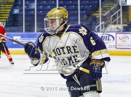 Thumbnail 2 in Notre Dame Catholic vs. Bergen Catholic (Notre Dame New Year's Invitational Semifinal) photogallery.