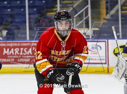 Thumbnail 2 in Notre Dame Catholic vs. Bergen Catholic (Notre Dame New Year's Invitational Semifinal) photogallery.