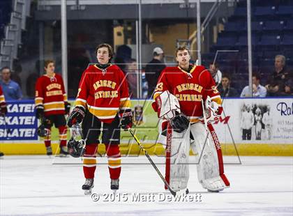 Thumbnail 1 in Notre Dame Catholic vs. Bergen Catholic (Notre Dame New Year's Invitational Semifinal) photogallery.
