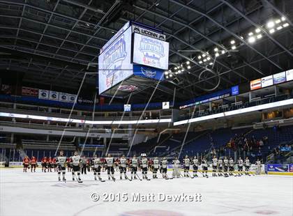 Thumbnail 3 in Notre Dame Catholic vs. Bergen Catholic (Notre Dame New Year's Invitational Semifinal) photogallery.