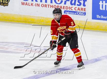 Thumbnail 2 in Notre Dame Catholic vs. Bergen Catholic (Notre Dame New Year's Invitational Semifinal) photogallery.