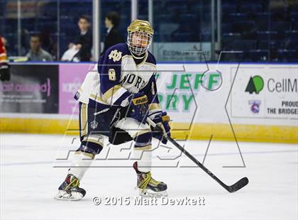 Thumbnail 1 in Notre Dame Catholic vs. Bergen Catholic (Notre Dame New Year's Invitational Semifinal) photogallery.