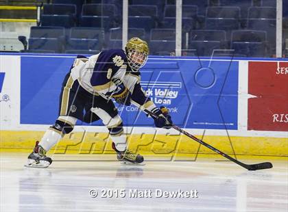 Thumbnail 2 in Notre Dame Catholic vs. Bergen Catholic (Notre Dame New Year's Invitational Semifinal) photogallery.