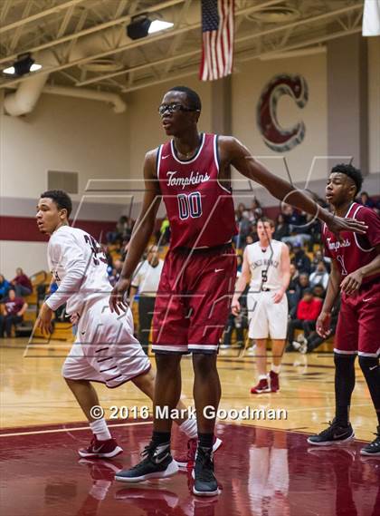 Thumbnail 2 in Cinco Ranch vs Tompkins photogallery.