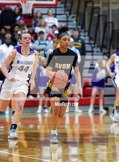 Thumbnail 2 in Avon vs. Brownsburg (IHSAA 4A Third Round Playoff) photogallery.