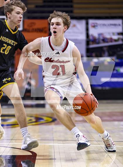 Thumbnail 3 in Chadwick vs St. Elizabeth (MSHSAA Class 1 Championship) photogallery.