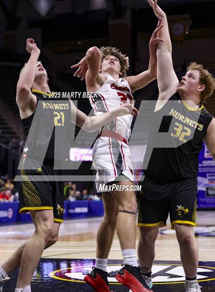 Thumbnail 3 in Chadwick vs St. Elizabeth (MSHSAA Class 1 Championship) photogallery.