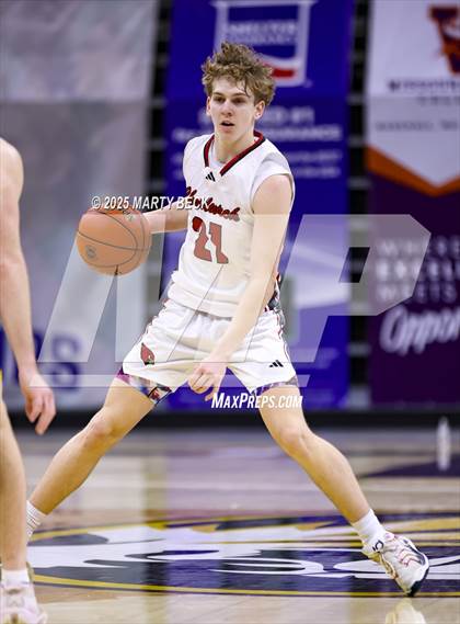 Thumbnail 3 in Chadwick vs St. Elizabeth (MSHSAA Class 1 Championship) photogallery.