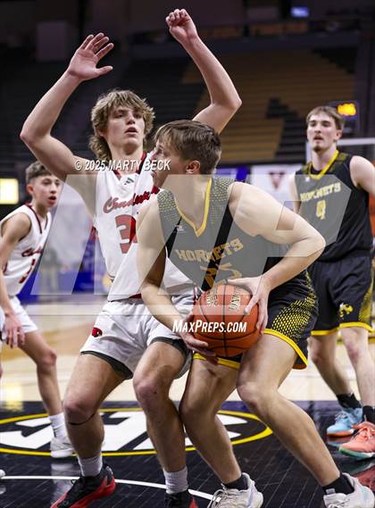 Thumbnail 3 in Chadwick vs St. Elizabeth (MSHSAA Class 1 Championship) photogallery.
