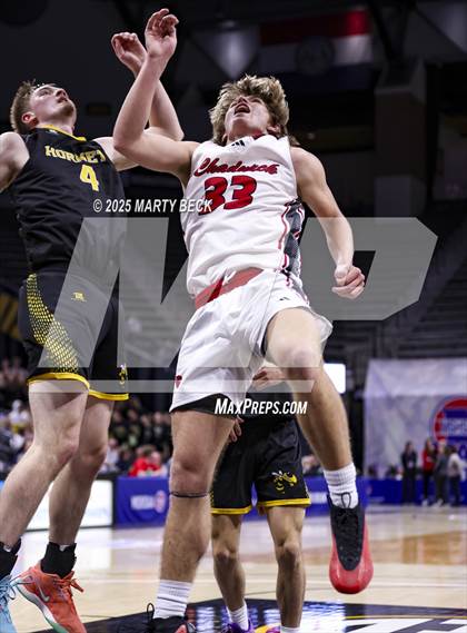 Thumbnail 3 in Chadwick vs St. Elizabeth (MSHSAA Class 1 Championship) photogallery.