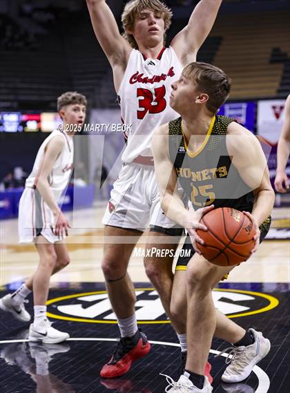 Thumbnail 1 in Chadwick vs St. Elizabeth (MSHSAA Class 1 Championship) photogallery.