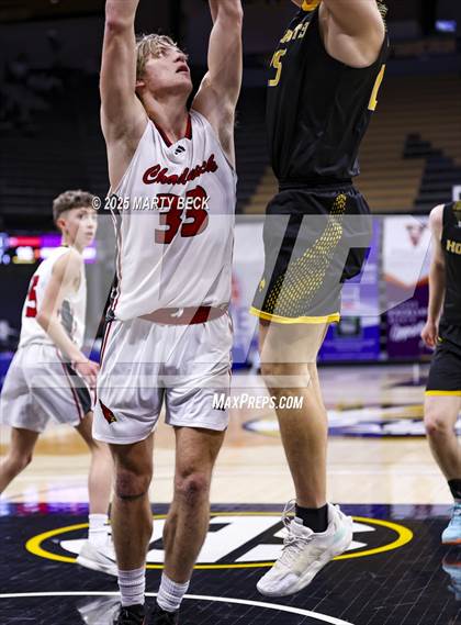 Thumbnail 2 in Chadwick vs St. Elizabeth (MSHSAA Class 1 Championship) photogallery.