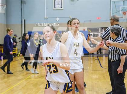 Thumbnail 1 in Ursuline Academy @ Notre Dame Academy (MIAA Division 2 Round of 32) photogallery.