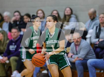 Thumbnail 2 in Ursuline Academy @ Notre Dame Academy (MIAA Division 2 Round of 32) photogallery.