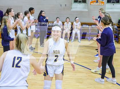 Thumbnail 2 in Ursuline Academy @ Notre Dame Academy (MIAA Division 2 Round of 32) photogallery.