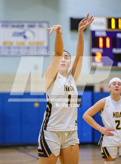 Thumbnail 1 in Ursuline Academy @ Notre Dame Academy (MIAA Division 2 Round of 32) photogallery.