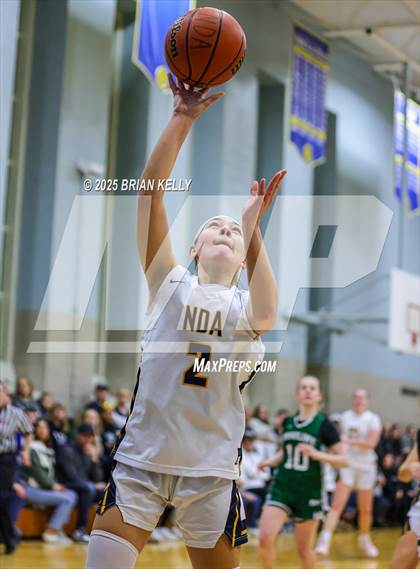 Thumbnail 3 in Ursuline Academy @ Notre Dame Academy (MIAA Division 2 Round of 32) photogallery.