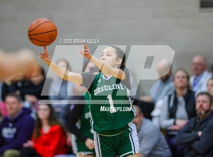 Thumbnail 3 in Ursuline Academy @ Notre Dame Academy (MIAA Division 2 Round of 32) photogallery.