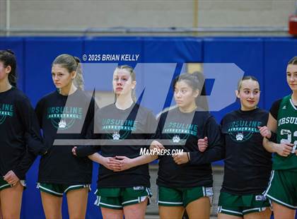 Thumbnail 2 in Ursuline Academy @ Notre Dame Academy (MIAA Division 2 Round of 32) photogallery.