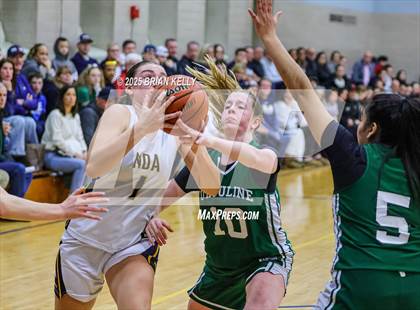 Thumbnail 1 in Ursuline Academy @ Notre Dame Academy (MIAA Division 2 Round of 32) photogallery.