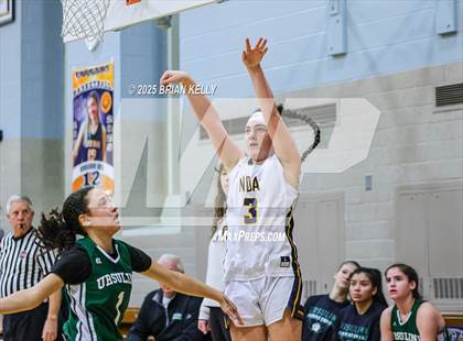 Thumbnail 1 in Ursuline Academy @ Notre Dame Academy (MIAA Division 2 Round of 32) photogallery.