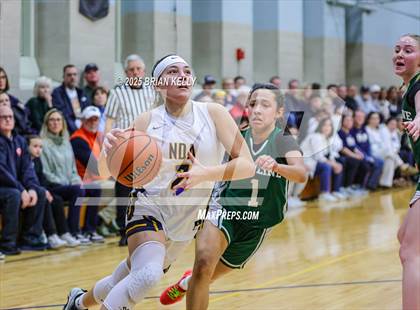Thumbnail 2 in Ursuline Academy @ Notre Dame Academy (MIAA Division 2 Round of 32) photogallery.