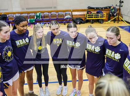 Thumbnail 1 in Ursuline Academy @ Notre Dame Academy (MIAA Division 2 Round of 32) photogallery.