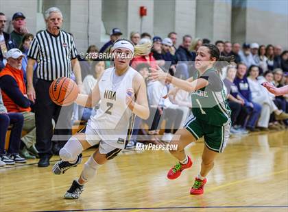 Thumbnail 3 in Ursuline Academy @ Notre Dame Academy (MIAA Division 2 Round of 32) photogallery.