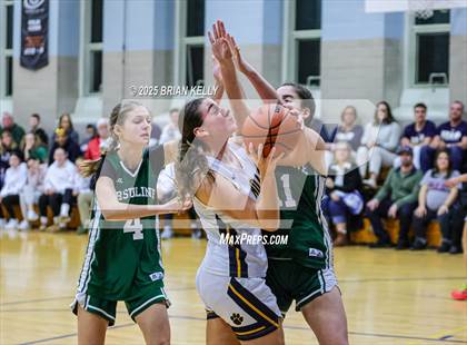 Thumbnail 3 in Ursuline Academy @ Notre Dame Academy (MIAA Division 2 Round of 32) photogallery.