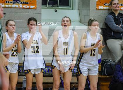 Thumbnail 2 in Ursuline Academy @ Notre Dame Academy (MIAA Division 2 Round of 32) photogallery.