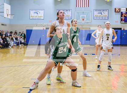 Thumbnail 3 in Ursuline Academy @ Notre Dame Academy (MIAA Division 2 Round of 32) photogallery.