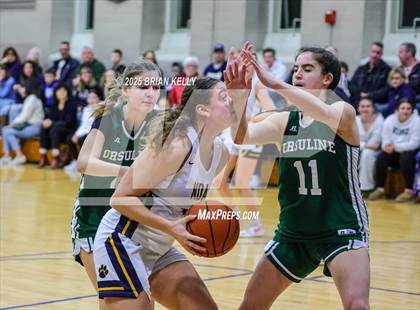 Thumbnail 1 in Ursuline Academy @ Notre Dame Academy (MIAA Division 2 Round of 32) photogallery.