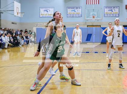 Thumbnail 2 in Ursuline Academy @ Notre Dame Academy (MIAA Division 2 Round of 32) photogallery.