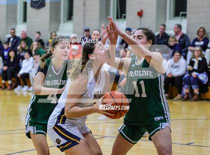Thumbnail 2 in Ursuline Academy @ Notre Dame Academy (MIAA Division 2 Round of 32) photogallery.