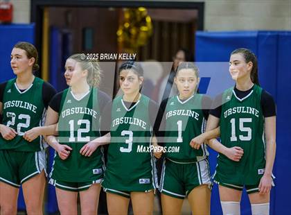 Thumbnail 1 in Ursuline Academy @ Notre Dame Academy (MIAA Division 2 Round of 32) photogallery.