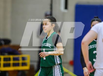 Thumbnail 2 in Ursuline Academy @ Notre Dame Academy (MIAA Division 2 Round of 32) photogallery.