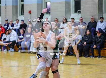 Thumbnail 2 in Ursuline Academy @ Notre Dame Academy (MIAA Division 2 Round of 32) photogallery.
