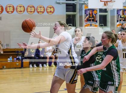 Thumbnail 3 in Ursuline Academy @ Notre Dame Academy (MIAA Division 2 Round of 32) photogallery.