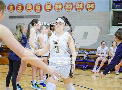 Thumbnail 1 in Ursuline Academy @ Notre Dame Academy (MIAA Division 2 Round of 32) photogallery.