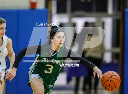 Thumbnail 2 in Ursuline Academy @ Notre Dame Academy (MIAA Division 2 Round of 32) photogallery.