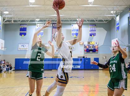 Thumbnail 1 in Ursuline Academy @ Notre Dame Academy (MIAA Division 2 Round of 32) photogallery.
