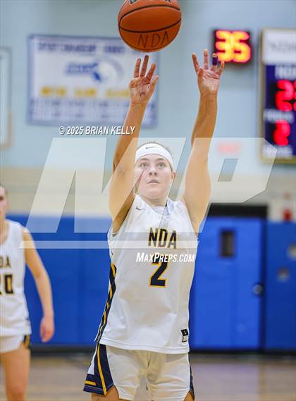 Thumbnail 2 in Ursuline Academy @ Notre Dame Academy (MIAA Division 2 Round of 32) photogallery.