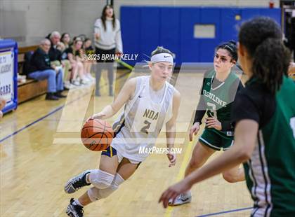 Thumbnail 1 in Ursuline Academy @ Notre Dame Academy (MIAA Division 2 Round of 32) photogallery.